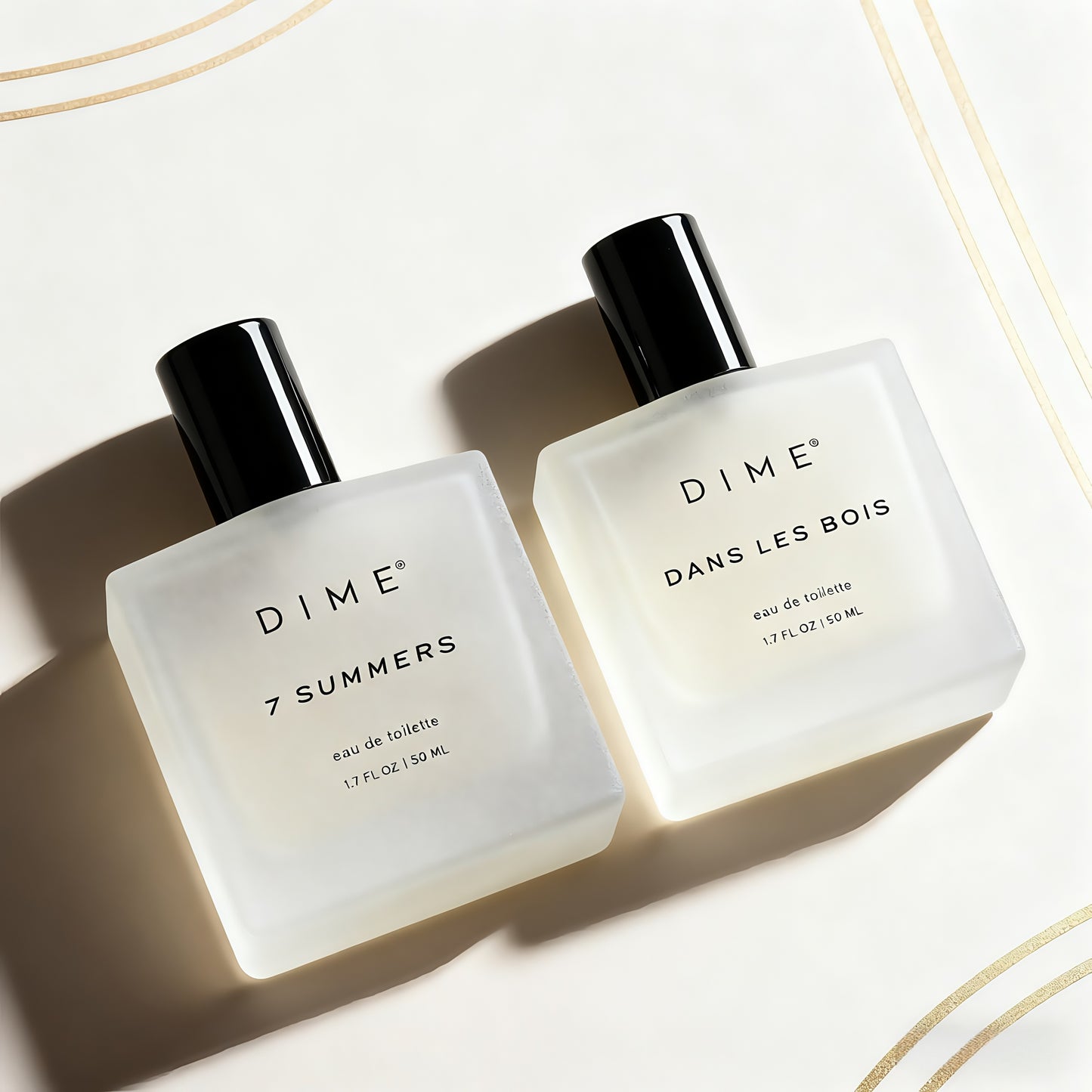 DIME Beauty Signature Fragrance Duo  Includes 7 Summers and Dans Les Bois